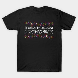 Christmas Movie Lights T-Shirt